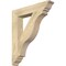 Ekena Millwork Funston Traditional Rough Sawn Bracket, Douglas Fir, 4"W x 24"D x 28"H BKT04X24X28FST01RDF - alternate 1